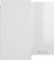 vidaXL - Hanghoekkast - 57x57x60 - cm - spaanplaat - hoogglans - wit