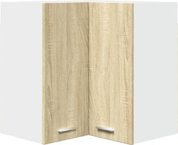 vidaXL - Hanghoekkast - 57x57x60 - cm - spaanplaat - sonoma - eikenkleurig