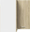 vidaXL - Hanghoekkast - 57x57x60 - cm - spaanplaat - sonoma - eikenkleurig