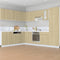 vidaXL - Hanghoekkast - 57x57x60 - cm - spaanplaat - sonoma - eikenkleurig