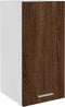 vidaXL - Hangkast - 29,5x31x60 - cm - bewerkt - hout - bruin - eikenkleur
