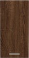 vidaXL - Hangkast - 29,5x31x60 - cm - bewerkt - hout - bruin - eikenkleur