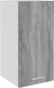 vidaXL - Hangkast - 29,5x31x60 - cm - bewerkt - hout - grijs - sonoma - eikenkleurig