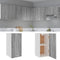 vidaXL - Hangkast - 29,5x31x60 - cm - bewerkt - hout - grijs - sonoma - eikenkleurig