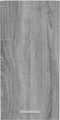 vidaXL - Hangkast - 29,5x31x60 - cm - bewerkt - hout - grijs - sonoma - eikenkleurig