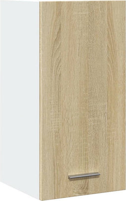 vidaXL - Hangkast - 29,5x31x60 - cm - bewerkt - hout - sonoma - eikenkleurig