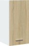 vidaXL - Hangkast - 29,5x31x60 - cm - bewerkt - hout - sonoma - eikenkleurig