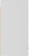 vidaXL - Hangkast - 29,5x31x60 - cm - bewerkt - hout - wit
