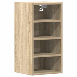 vidaXL - Hangkast - 30x29,5x60 - cm - bewerkt - hout - sonoma - eikenkleurig