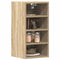 vidaXL - Hangkast - 30x29,5x60 - cm - bewerkt - hout - sonoma - eikenkleurig