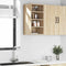 vidaXL - Hangkast - 30x29,5x60 - cm - bewerkt - hout - sonoma - eikenkleurig