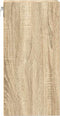 vidaXL - Hangkast - 30x29,5x60 - cm - bewerkt - hout - sonoma - eikenkleurig