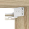 vidaXL - Hangkast - 30x29,5x60 - cm - bewerkt - hout - sonoma - eikenkleurig