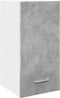 vidaXL - Hangkast - 30x31x60 - cm - bewerkt - hout - betongrijs