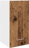 vidaXL - Hangkast - 30x31x60 - cm - bewerkt - hout - oud - houtkleurig