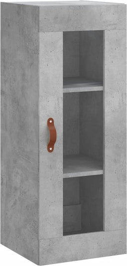 vidaXL - Hangkast - 34,5x34x90 - cm - betongrijs