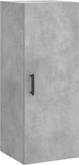 vidaXL - Hangkast - 34,5x34x90 - cm - betongrijs