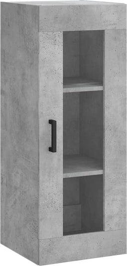 vidaXL - Hangkast - 34,5x34x90 - cm - betongrijs