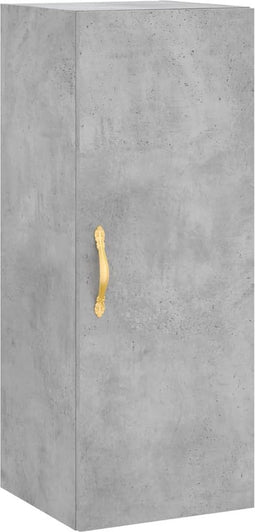 vidaXL - Hangkast - 34,5x34x90 - cm - betongrijs