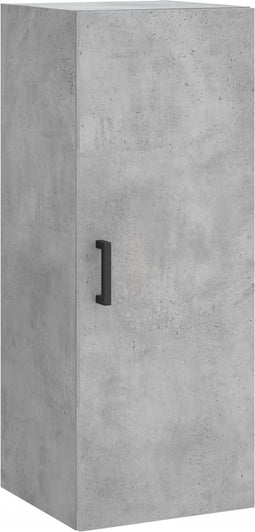 vidaXL - Hangkast - 34,5x34x90 - cm - betongrijs