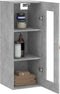 vidaXL - Hangkast - 34,5x34x90 - cm - betongrijs