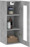 vidaXL - Hangkast - 34,5x34x90 - cm - betongrijs