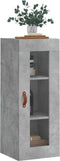 vidaXL - Hangkast - 34,5x34x90 - cm - betongrijs