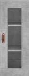 vidaXL - Hangkast - 34,5x34x90 - cm - betongrijs