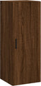 vidaXL - Hangkast - 34,5x34x90 - cm - bruin - eikenkleur
