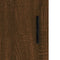 vidaXL - Hangkast - 34,5x34x90 - cm - bruin - eikenkleur