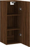 vidaXL - Hangkast - 34,5x34x90 - cm - bruin - eikenkleur