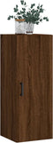 vidaXL - Hangkast - 34,5x34x90 - cm - bruin - eikenkleur