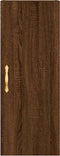vidaXL - Hangkast - 34,5x34x90 - cm - bruin - eikenkleur