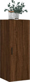 vidaXL - Hangkast - 34,5x34x90 - cm - bruin - eikenkleur