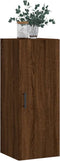 vidaXL - Hangkast - 34,5x34x90 - cm - bruin - eikenkleur