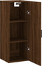 vidaXL - Hangkast - 34,5x34x90 - cm - bruin - eikenkleur