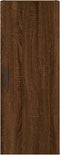 vidaXL - Hangkast - 34,5x34x90 - cm - bruin - eikenkleur