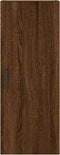 vidaXL - Hangkast - 34,5x34x90 - cm - bruin - eikenkleur