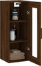 vidaXL - Hangkast - 34,5x34x90 - cm - bruin - eikenkleur