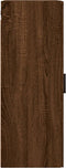 vidaXL - Hangkast - 34,5x34x90 - cm - bruin - eikenkleur