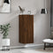 vidaXL - Hangkast - 34,5x34x90 - cm - bruin - eikenkleur