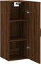 vidaXL - Hangkast - 34,5x34x90 - cm - bruin - eikenkleur
