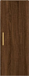 vidaXL - Hangkast - 34,5x34x90 - cm - bruin - eikenkleur