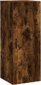 vidaXL - Hangkast - 34,5x34x90 - cm - gerookt - eikenkleurig