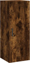 vidaXL - Hangkast - 34,5x34x90 - cm - gerookt - eikenkleurig