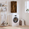 vidaXL - Hangkast - 34,5x34x90 - cm - gerookt - eikenkleurig