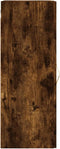 vidaXL - Hangkast - 34,5x34x90 - cm - gerookt - eikenkleurig