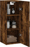 vidaXL - Hangkast - 34,5x34x90 - cm - gerookt - eikenkleurig