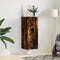 vidaXL - Hangkast - 34,5x34x90 - cm - gerookt - eikenkleurig