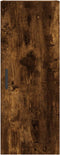 vidaXL - Hangkast - 34,5x34x90 - cm - gerookt - eikenkleurig